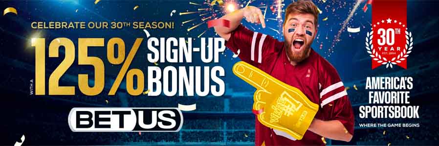 BetUS sign up bonus