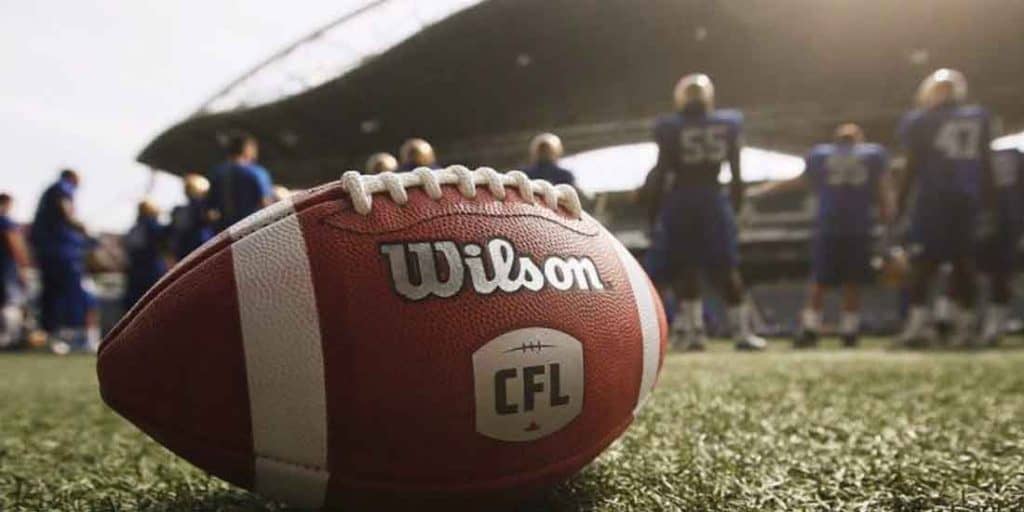 CFL ball on field