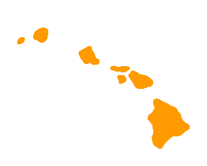 Hawaii outline